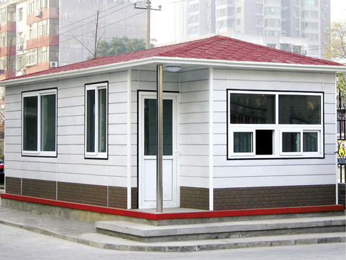 金屬雕花板崗亭JW-JS001