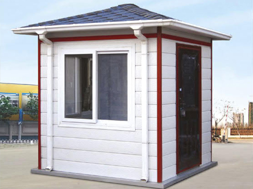 金屬雕花板崗亭JW-JS004