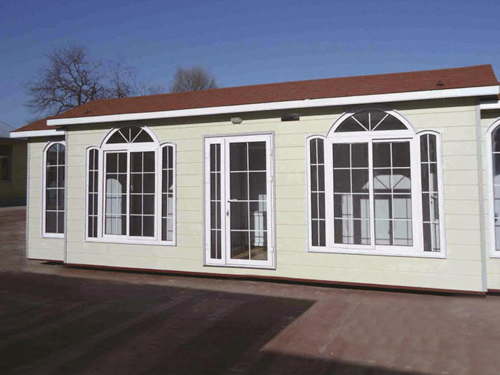 金屬雕花板崗亭JW-JS006